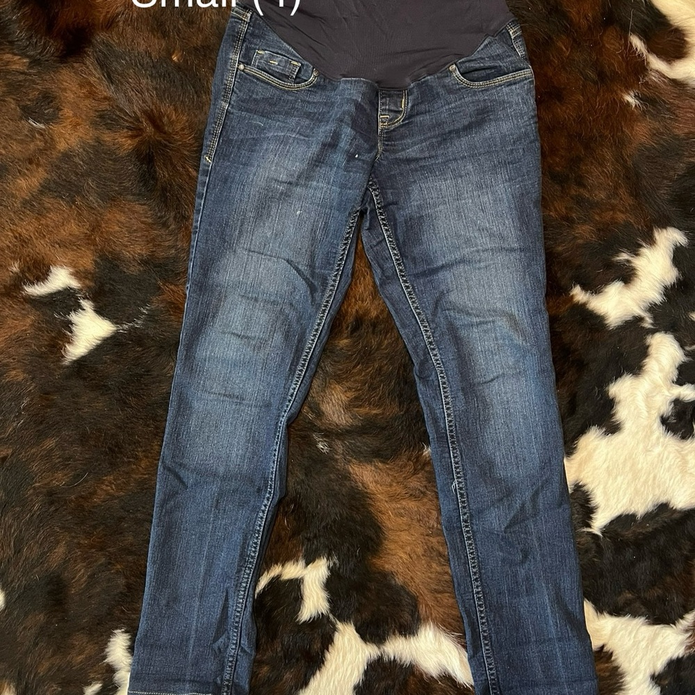 Old Navy MATERNITY Blue Jeans